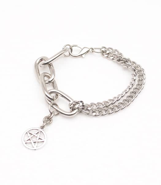 ペンタグラムブレスレット