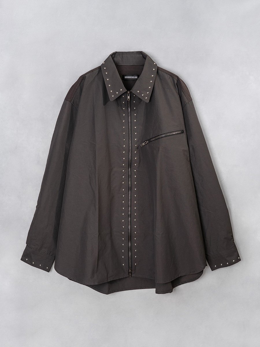 ナイロンスタッズシャツ