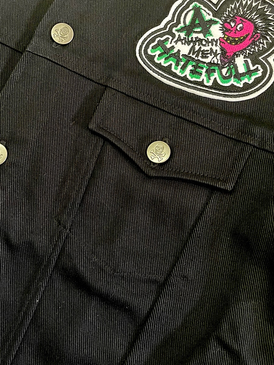 Rady ロゴデニムジャケット♥ 楽天市場】【中古】SAINT LAURENT PARIS EMBROIDERED LOGO DENIM
