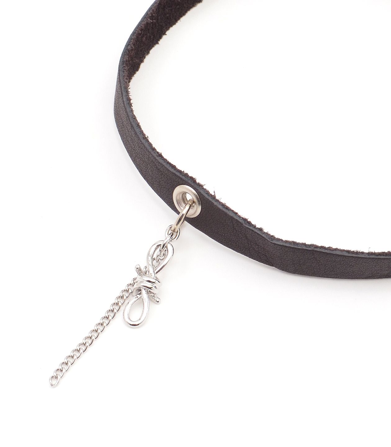 本革チョーカー 有刺鉄線本革チョーカー/HELLCATPUNKS(ヘルキャットパンクス) 通販