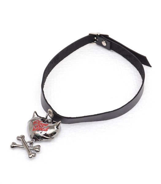 本革デビルハートチョーカー