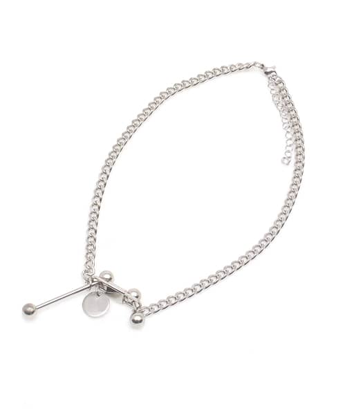 ストレートバーベルネックレス/HELLCATPUNKS(ヘルキャット