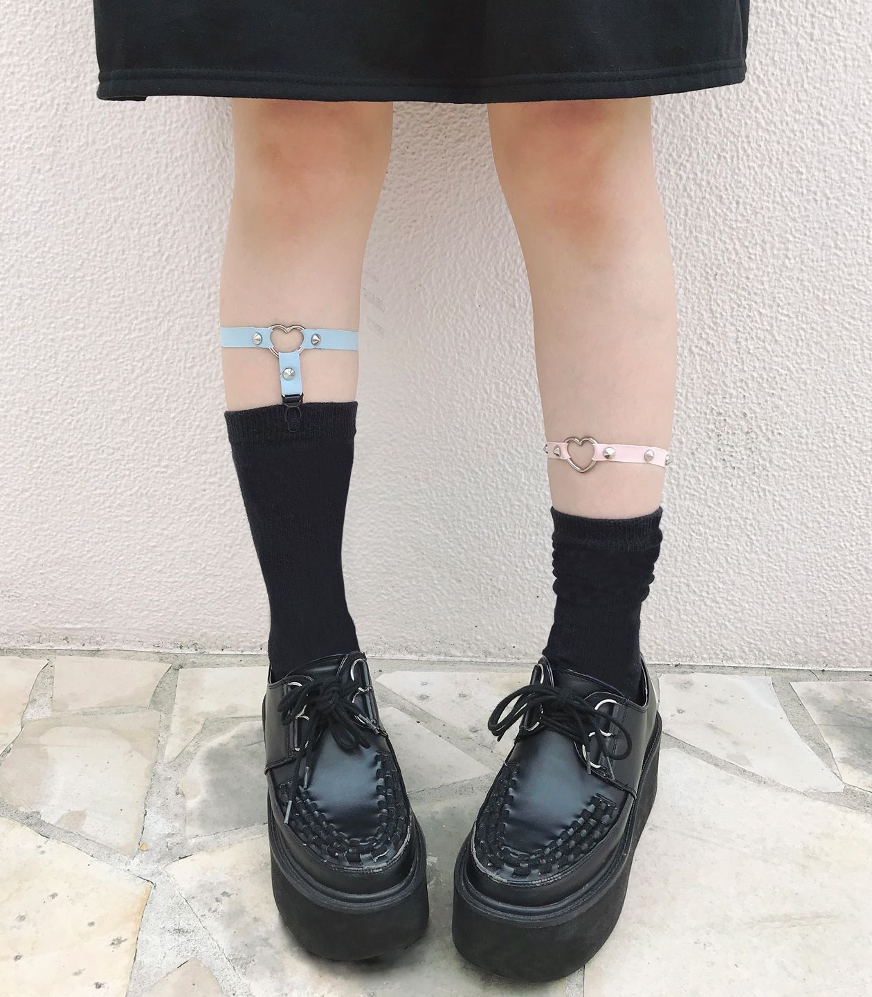 DimMoire 十字の誓いガーターソックス Black ソックスガーター 黒 – COSTOP-こすとっぷ-