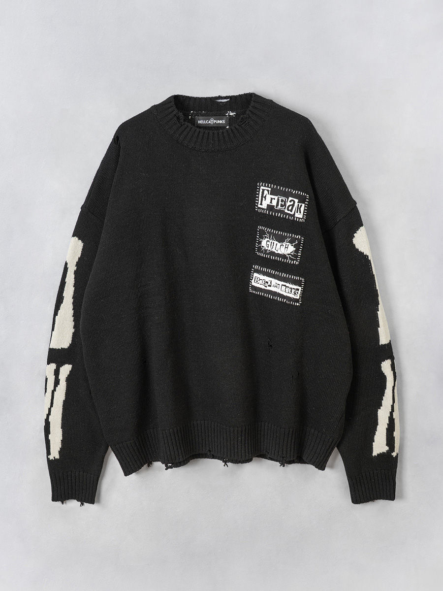 トップス HELLCATPUNKS drape cardigan トップス HELLCATPUNKS drape cardigan HELLCATPUNKS