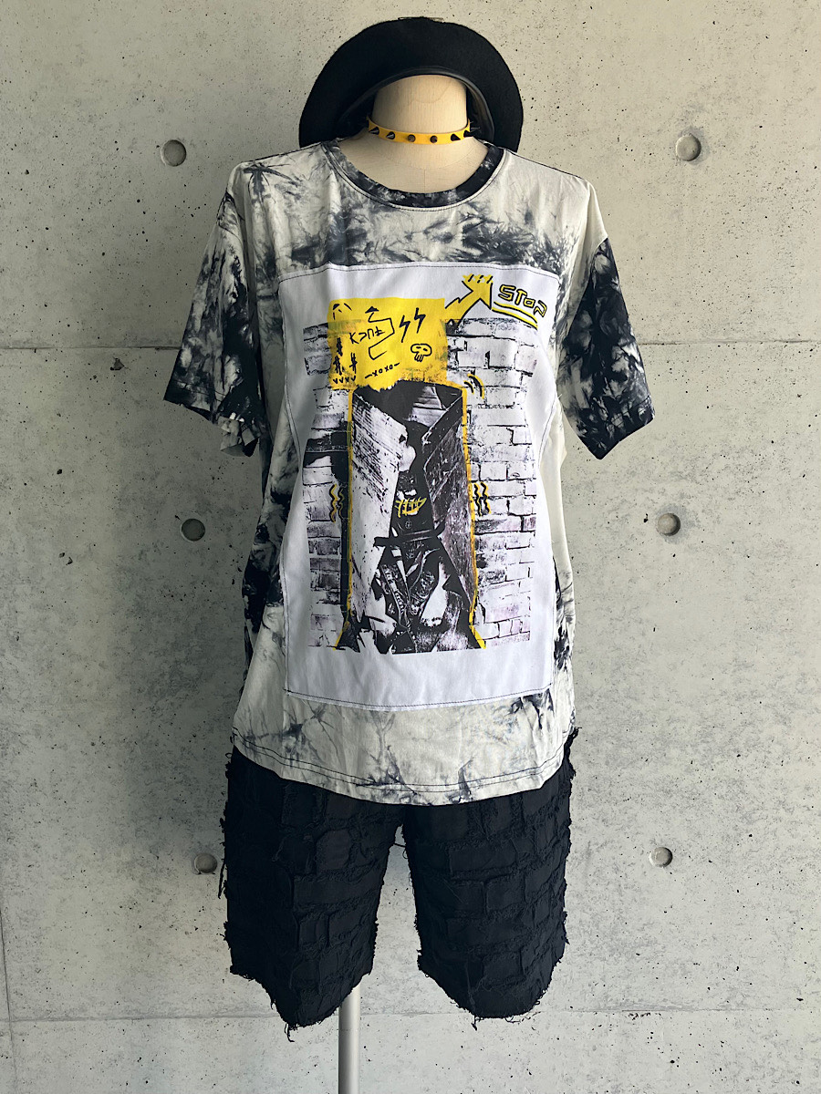 クラストショートパンツ/HELLCATPUNKS(ヘルキャットパンクス