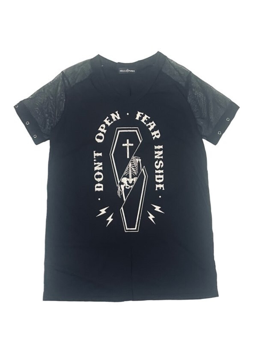 HELLCAT PUNKS トラプリントオーバー Tシャツ 4f7837d5f5ff16c3535ad37d4750df