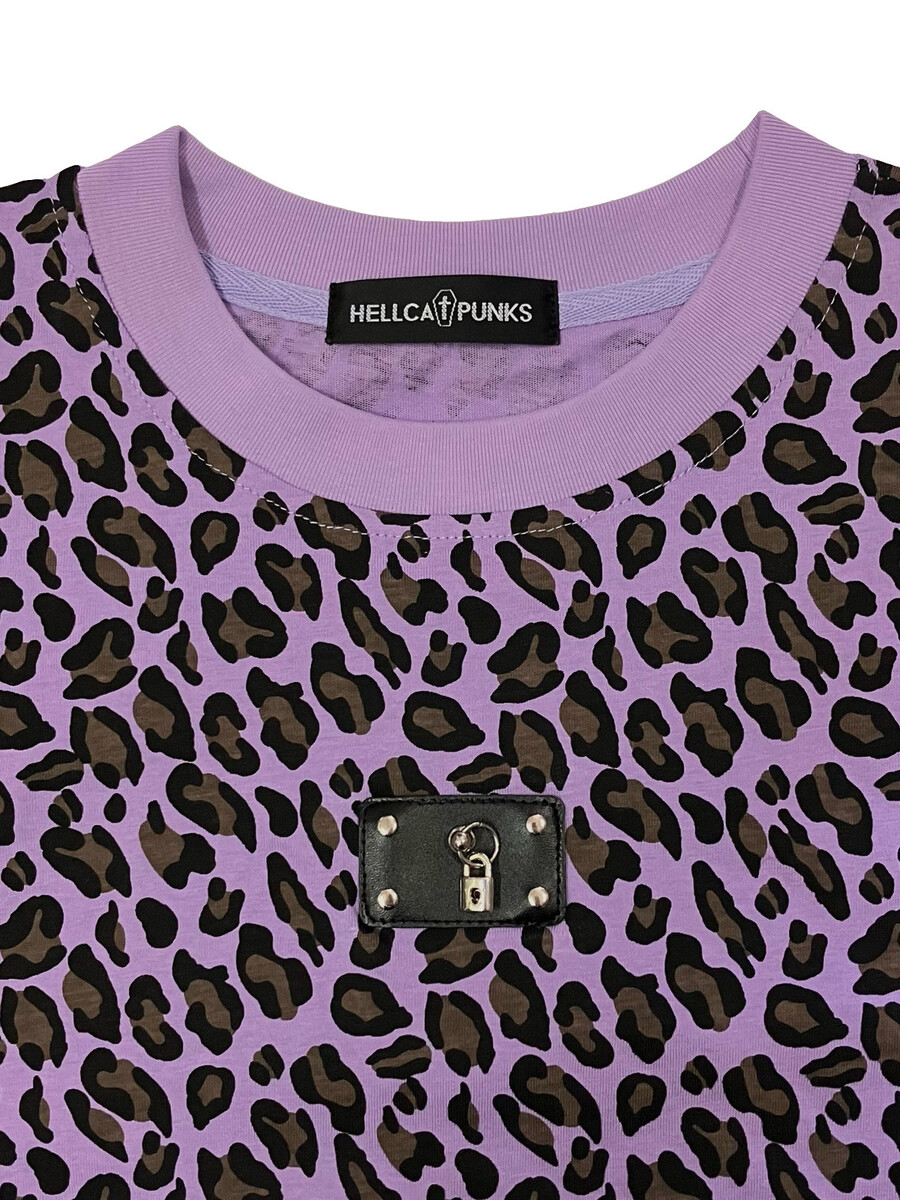 レオパードビッグTシャツ/HELLCATPUNKS(ヘルキャットパンクス