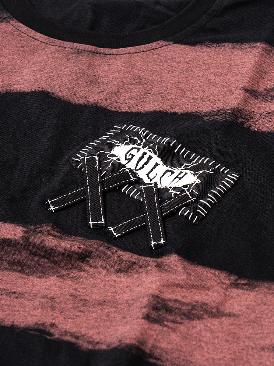 ボーダービッグTシャツ/HELLCATPUNKS(ヘルキャットパンクス