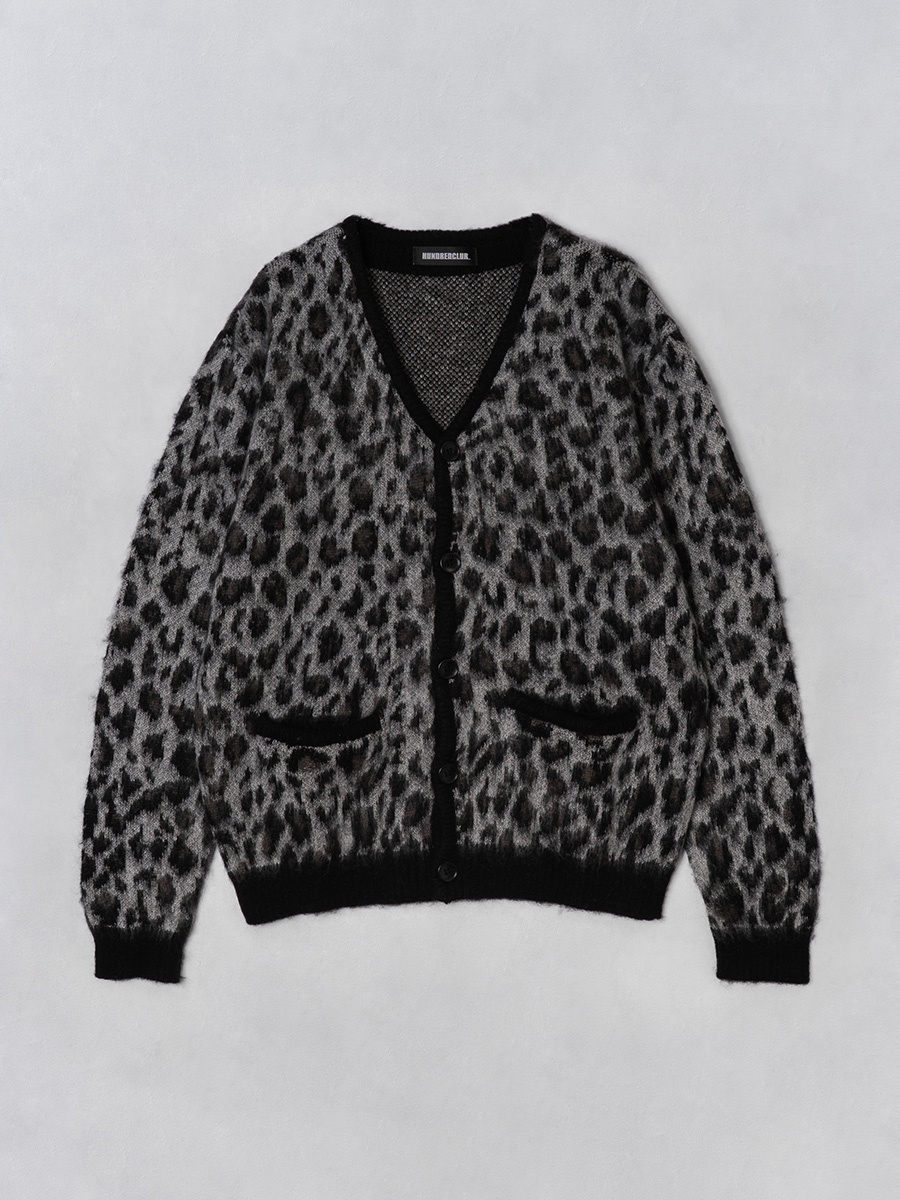レオパードカーディガン