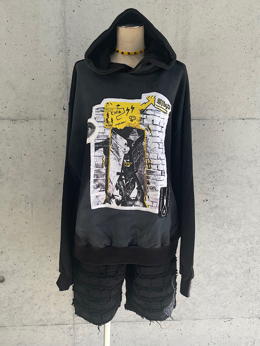 グラデーションフーディー