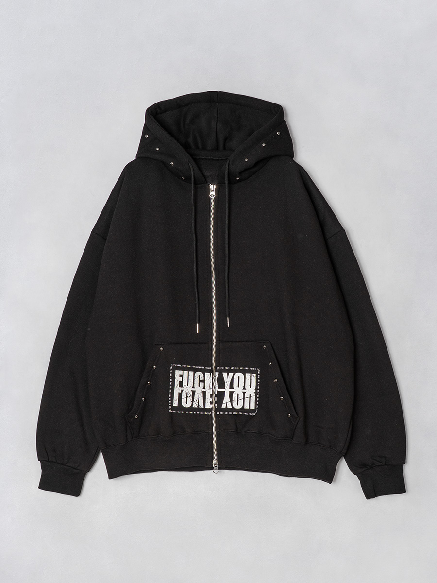 スタッズパーカー