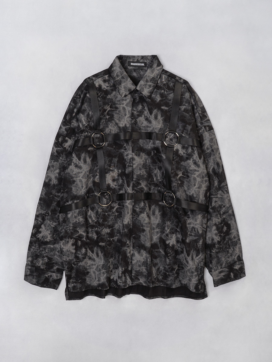タイダイハーネスシャツ