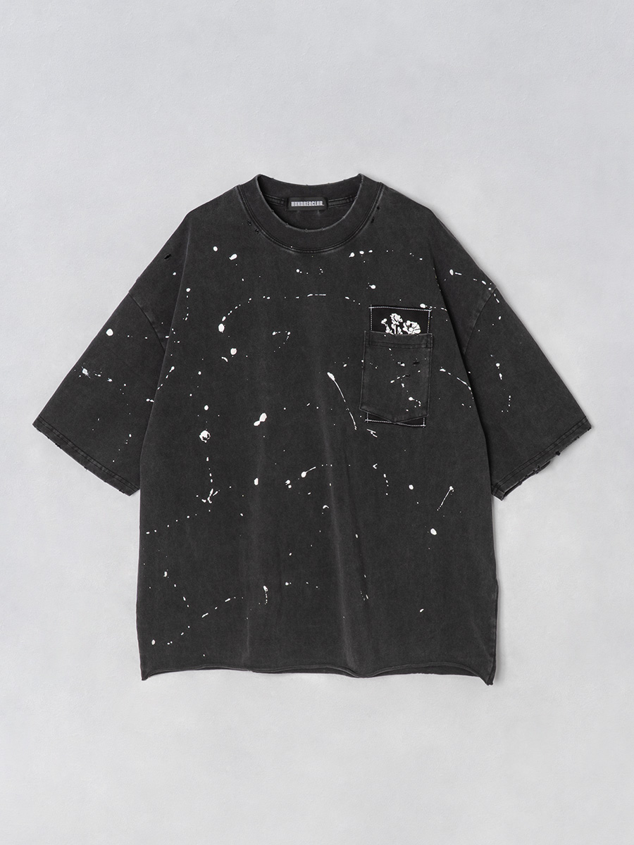 ダメージペイントTシャツ