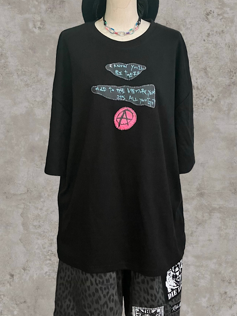 パッチビッグTシャツ