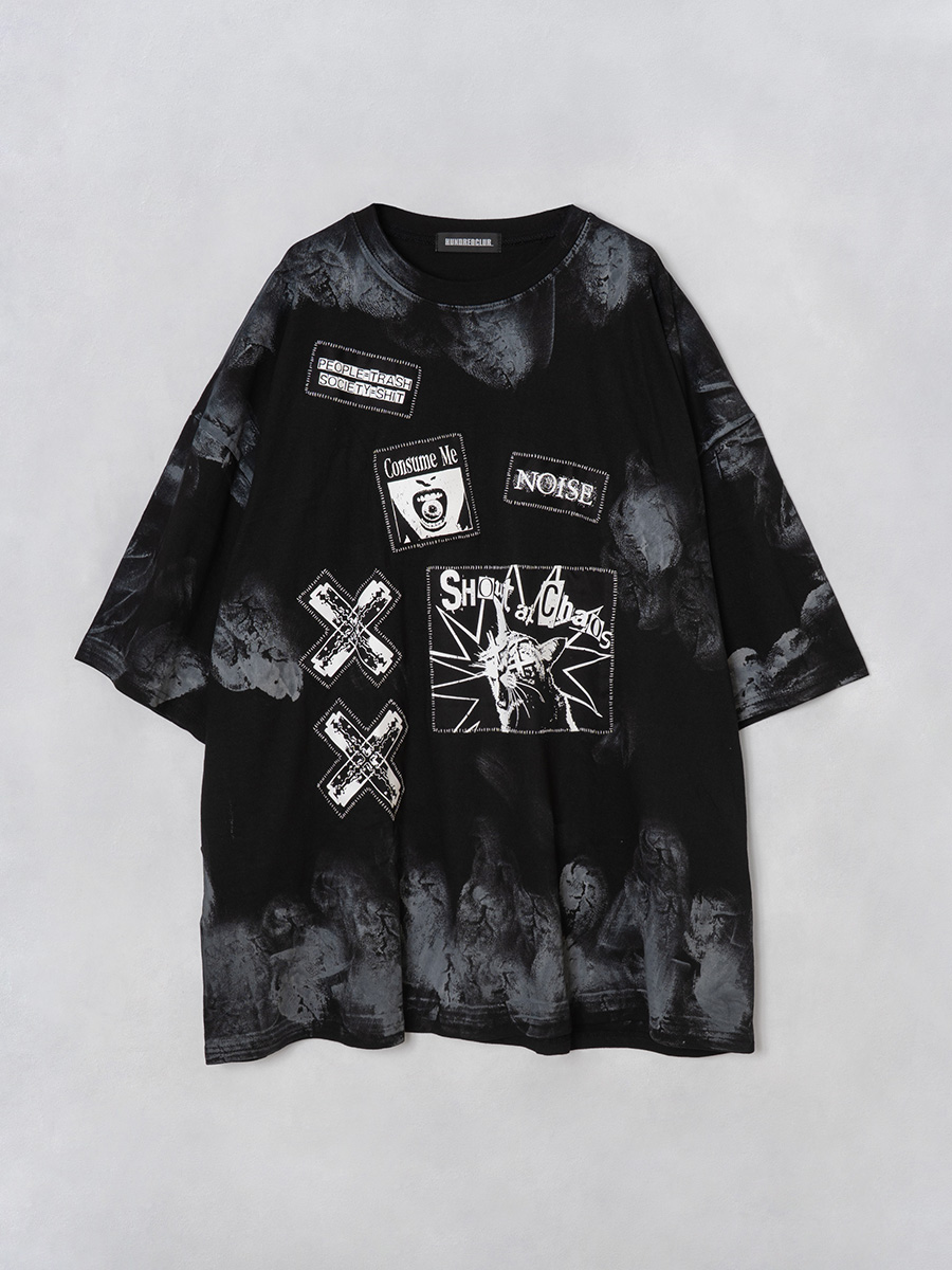 ハンドペイントビッグTシャツ