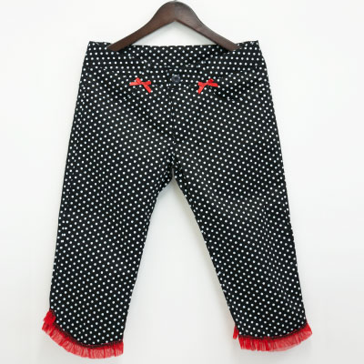 ドットバミューダパンツ